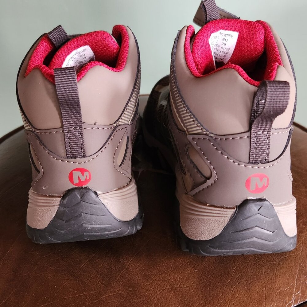 Merrell Kids Boots - Gray and Red - Picture 3 of 5